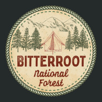 Bitterroot National Forest-ftdgm Women's Triblend Scoop T-shirt | Artistshot