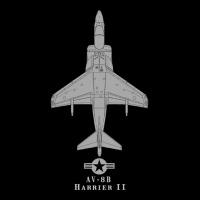 Av-8b Harrier Jet Tech Drawing Baby Tee | Artistshot