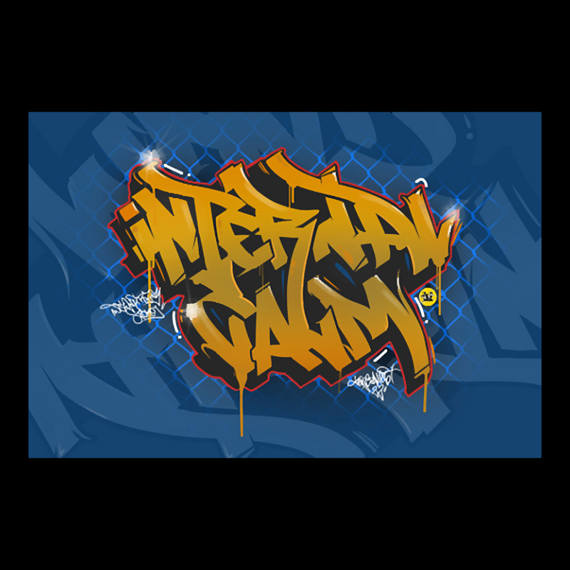 Internal Calm Graffiti V-Neck Tee by geishascessation326 | Artistshot