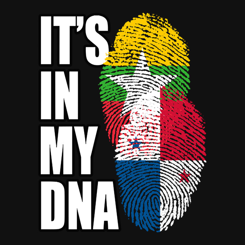 Burmese And Panamanian Mix Heritage Dna Flag Graphic Youth T-shirt by BrianneRemers65 | Artistshot