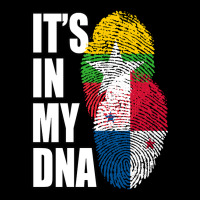 Burmese And Panamanian Mix Heritage Dna Flag Baby Tee | Artistshot