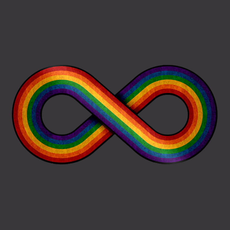 Large Infinity Vector Symbol Striped With Lgbtq Pride Rainbow Flag Ladies Curvy T-Shirt by hawksreminds130 | Artistshot