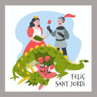 Felic Sant Jordi Racerback Tank | Artistshot