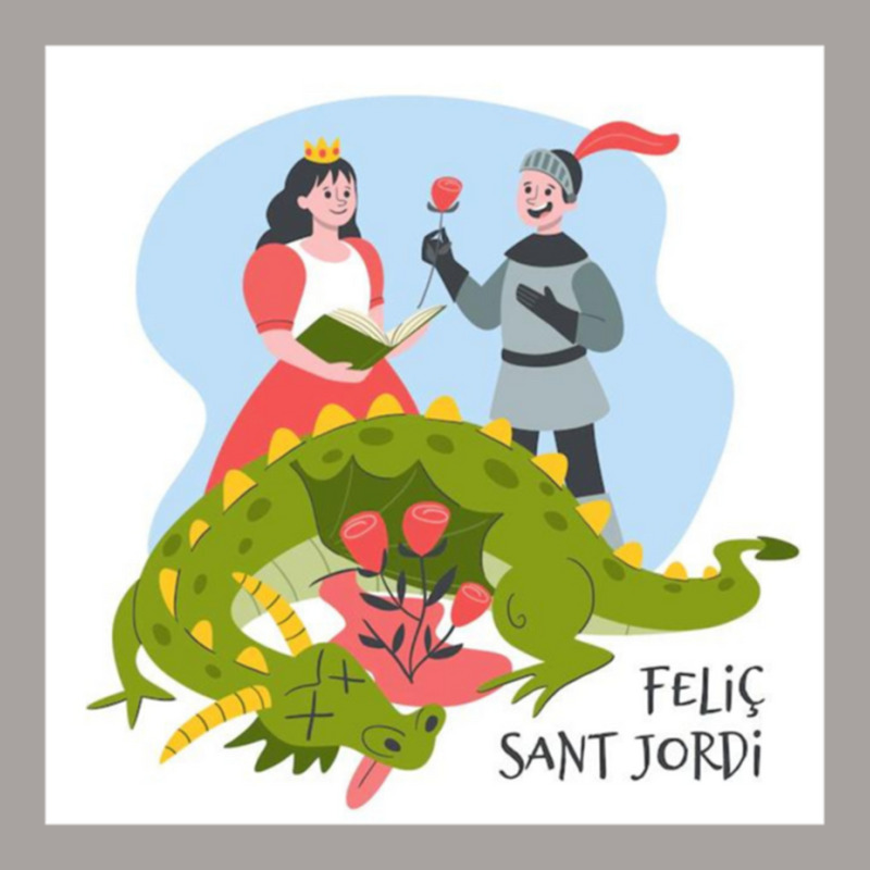 Felic Sant Jordi Racerback Tank by RONALDPOYNTER | Artistshot