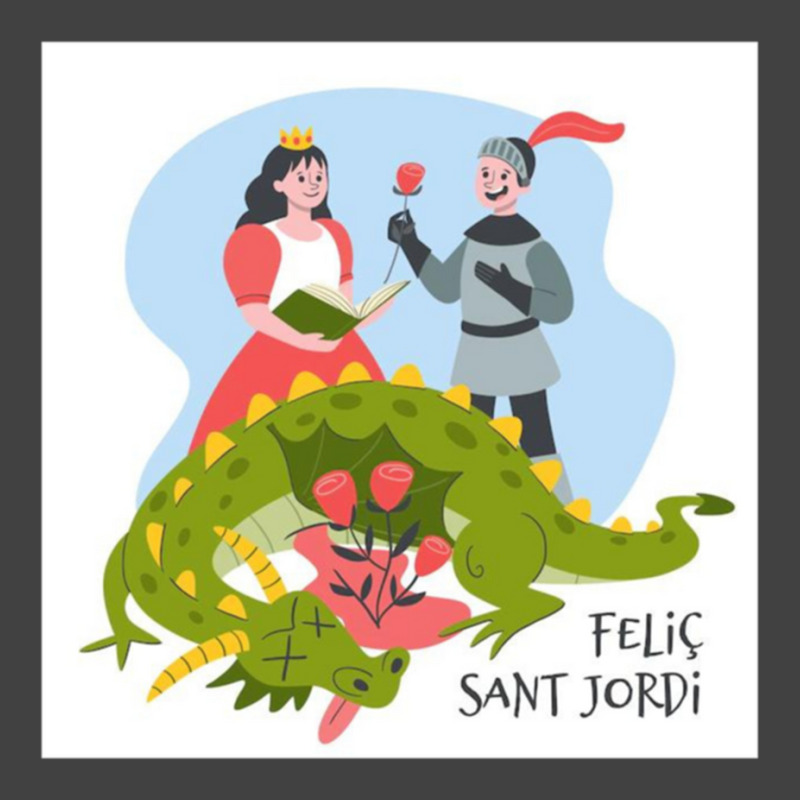 Felic Sant Jordi Vintage T-Shirt by RONALDPOYNTER | Artistshot