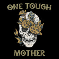 Trending One Tough Mother, Gift For Best Badass Mom, Skull Baby Tee | Artistshot