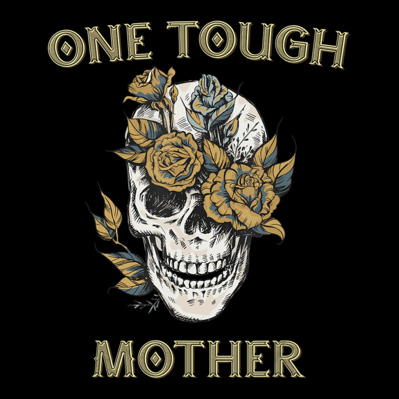 Trending One Tough Mother, Gift For Best Badass Mom, Skull Baby Tee by yumgaugeteuda | Artistshot