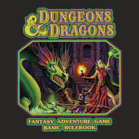 Fantasy Adventure Game D&d Ladies Fitted T-shirt | Artistshot