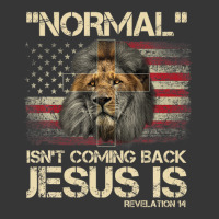 Normal Isn't Coming Back Jesus Is Revelation 14 Cross Lion Toddler Hoodie | Artistshot