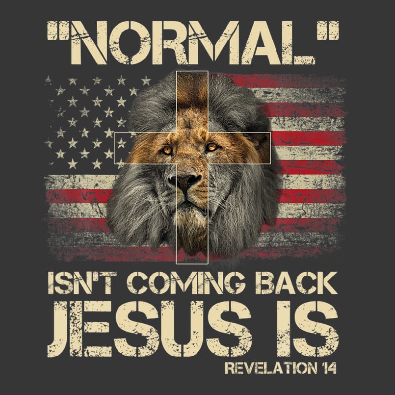 Normal Isn't Coming Back Jesus Is Revelation 14 Cross Lion Toddler Hoodie by nootlyricn | Artistshot