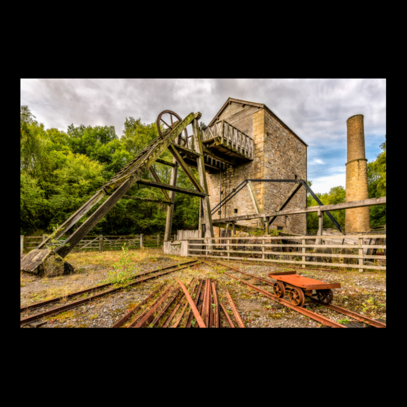 Minera Mine Coedpoeth Wales Cropped Sweater by PeteBabic | Artistshot