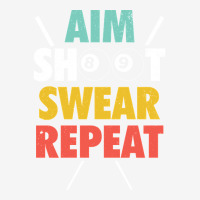 Aim Shoot Swear Repeat - Billiards Camper Cup | Artistshot