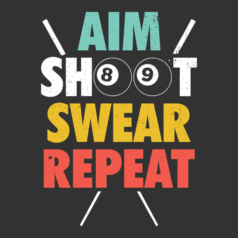 Aim Shoot Swear Repeat - Billiards Baby Bodysuit | Artistshot