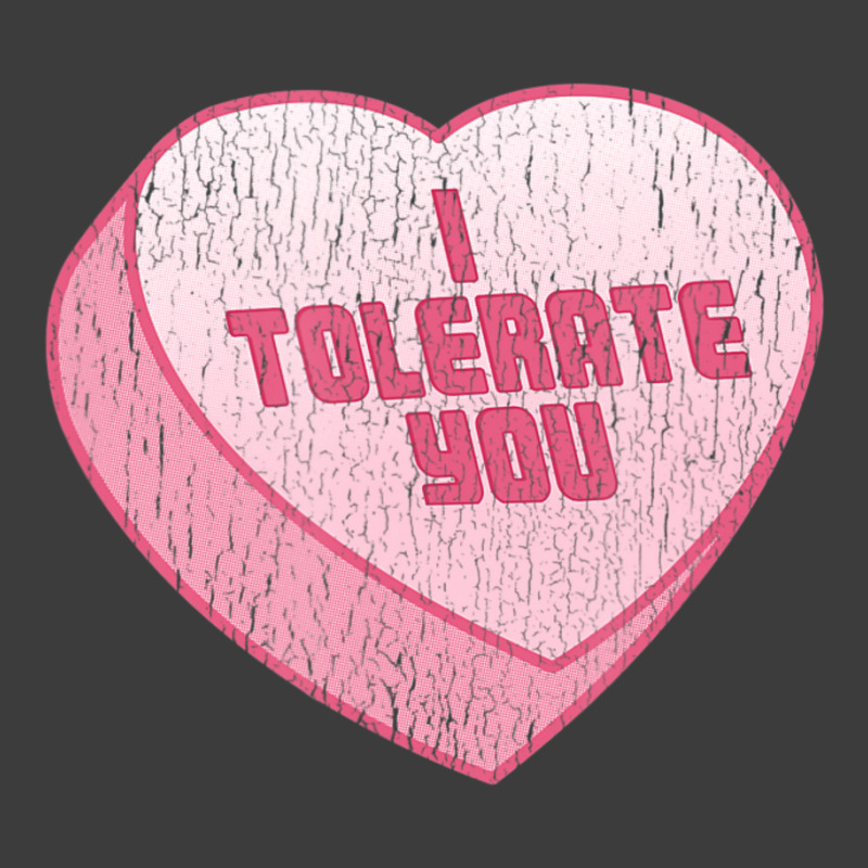 Limited Edition I Tolerate You Candy Heart Valentine's Day Men's Polo Shirt | Artistshot