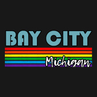 Bay City Michigan Pride Shirt Bay City Lgbt Gift Lgbtq Supporter Tee P Flannel Shirt | Artistshot