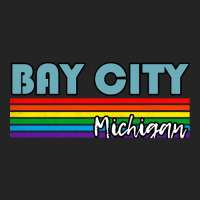 Bay City Michigan Pride Shirt Bay City Lgbt Gift Lgbtq Supporter Tee P 3/4 Sleeve Shirt | Artistshot