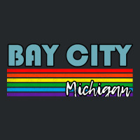 Bay City Michigan Pride Shirt Bay City Lgbt Gift Lgbtq Supporter Tee P Crewneck Sweatshirt | Artistshot