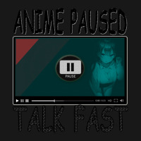 Anime Paused Talk Fast Flannel Shirt | Artistshot