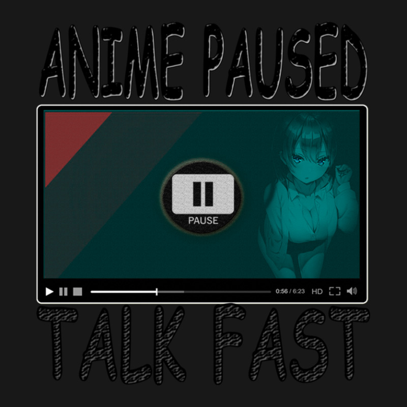 Anime Paused Talk Fast Flannel Shirt | Artistshot