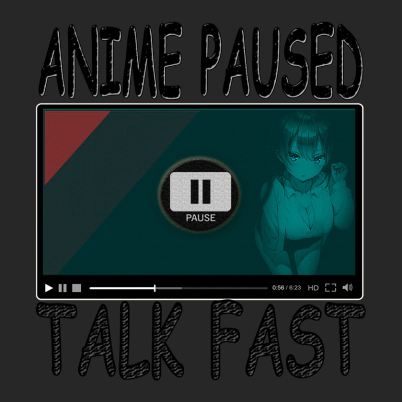 Anime Paused Talk Fast Men's T-shirt Pajama Set | Artistshot