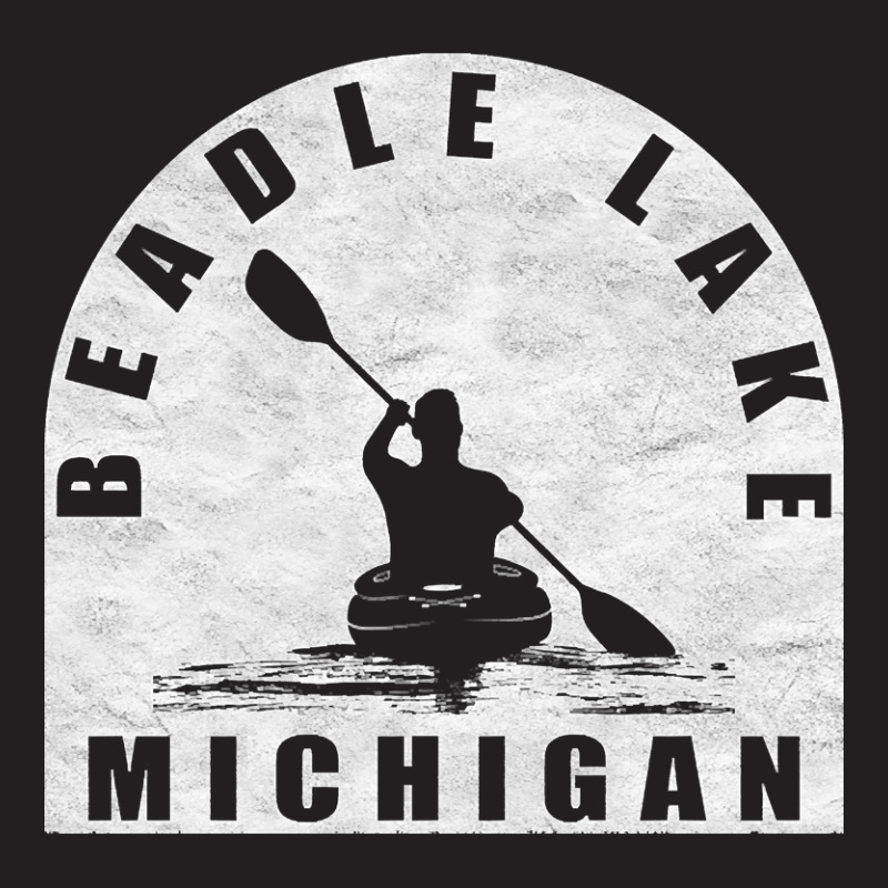 Beadle Lake Kayaking Michigan T-shirt | Artistshot