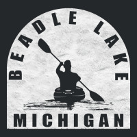 Beadle Lake Kayaking Michigan Crewneck Sweatshirt | Artistshot