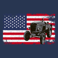 American Flag Farm Tractor Vintage Tee For Ladies Denim Jacket | Artistshot