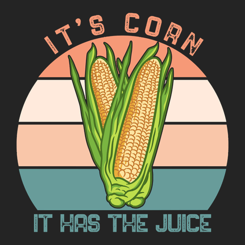 It%60s Corn It Has The Juice Retro Funny Corn Vintage-ycd18 3/4 Sleeve Shirt | Artistshot