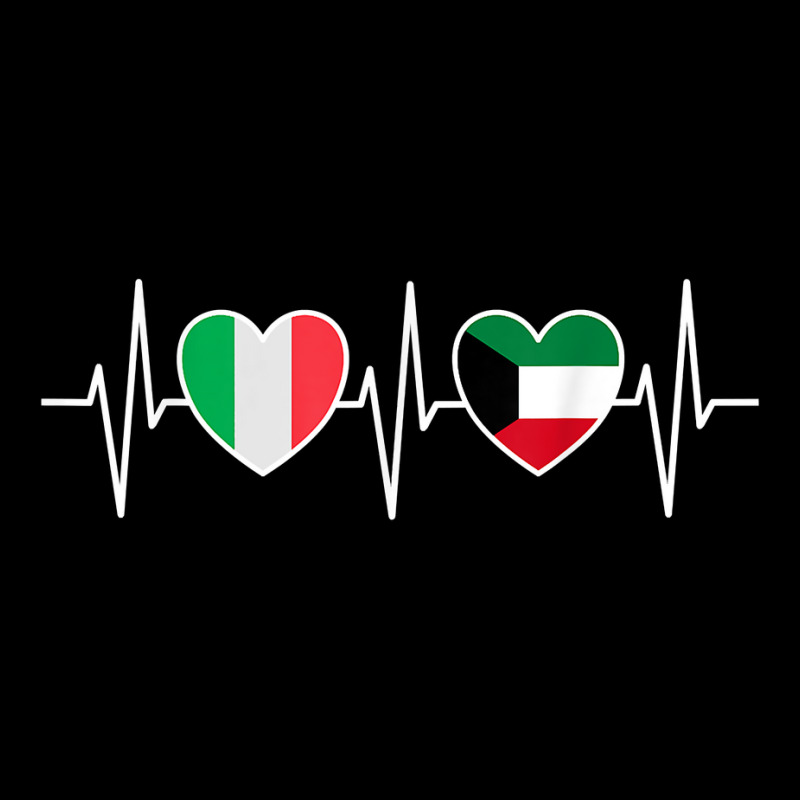 Italy And Kuwait Kuwaiti Flag Flags T Shirt Graphic T-shirt by calvinittgos | Artistshot