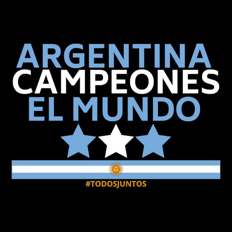 Argentina Campeones El Mundo V-Neck Tee by CrystalRied88 | Artistshot