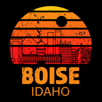 Boise Idaho Retro Sunset Adjustable Cap | Artistshot