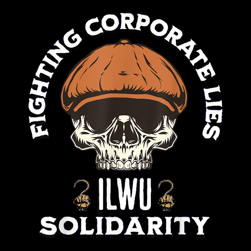 Ilwu Skull Longshoreman Cap Fighting Corporate Lies T Shirt Toddler Sweatshirt | Artistshot