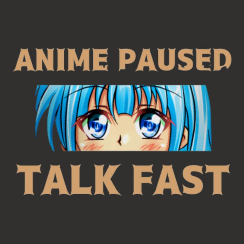 Anime Paused Talk Fast 1 Champion Hoodie | Artistshot