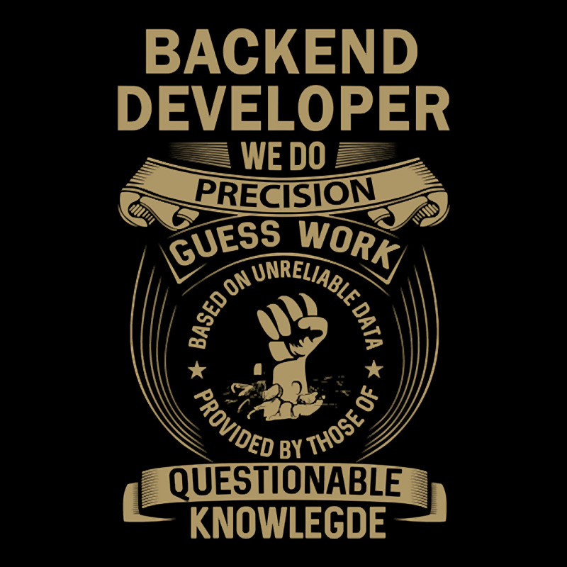 Backend Developer - We Do Precision Youth Sweatshirt | Artistshot