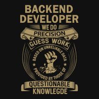 Backend Developer - We Do Precision Baby Bibs | Artistshot