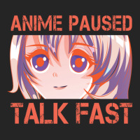 Anime Paused Talk Fast Design Unisex Hoodie | Artistshot