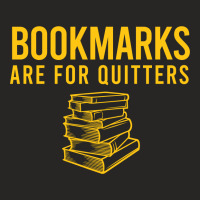 Bookmarks Are For Quitters Ladies Fitted T-shirt | Artistshot