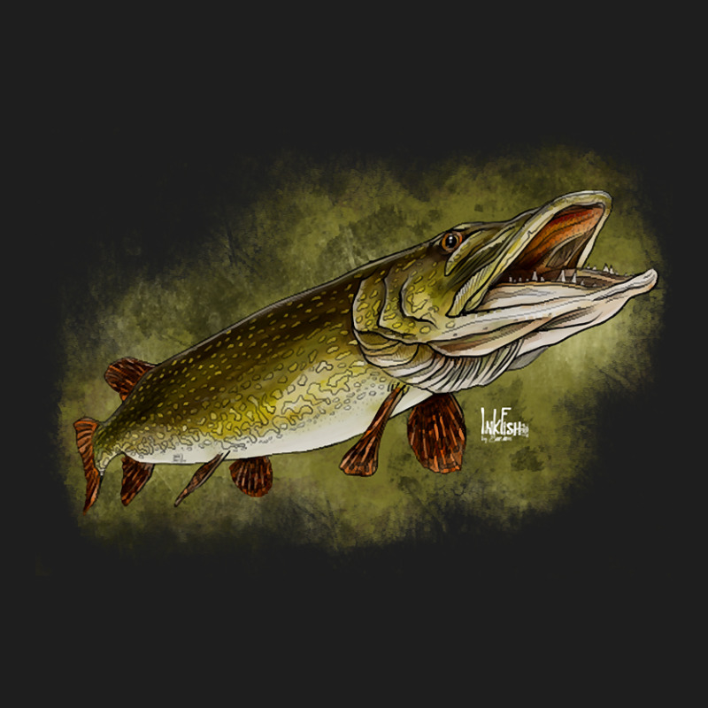 Northern Pike Classic T-shirt by mrbigzeroht | Artistshot