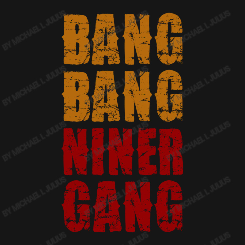 Bang Bang Niner Gang Football Active Duffel | Artistshot