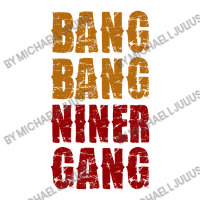 Bang Bang Niner Gang Football Youth Zipper Hoodie | Artistshot