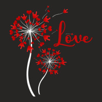 Hot Trend Love Dandelion Asl American Sign Language Valentine's Day Ladies Fitted T-shirt | Artistshot