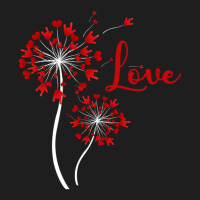 Hot Trend Love Dandelion Asl American Sign Language Valentine's Day Classic T-shirt | Artistshot