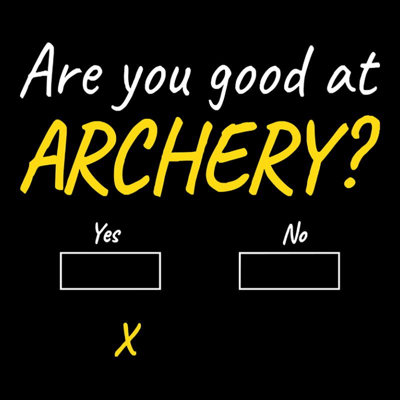 Archery Yes Or No Adjustable Cap | Artistshot