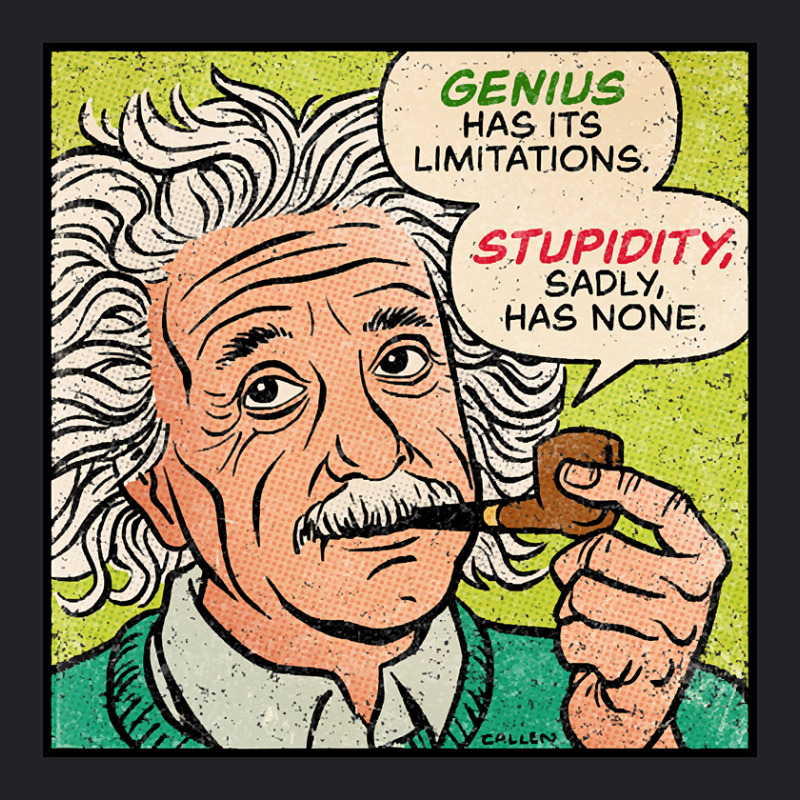 Einstein Stupidity Quote Youth Tee by yeahdashing61 | Artistshot