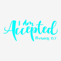 I Am Accepted Romans 15:7 Graphic Youth T-shirt | Artistshot