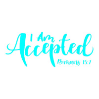 I Am Accepted Romans 15:7 Youth Tee | Artistshot