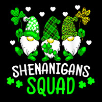 Funny Time For Shenanigans Squad St Patrick's Day Gnomes T Shirt Adjustable Cap | Artistshot