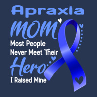 Apraxia Mom Most People Never Meet Their Hero I Raised Mine Support Ap Ladies Denim Jacket | Artistshot