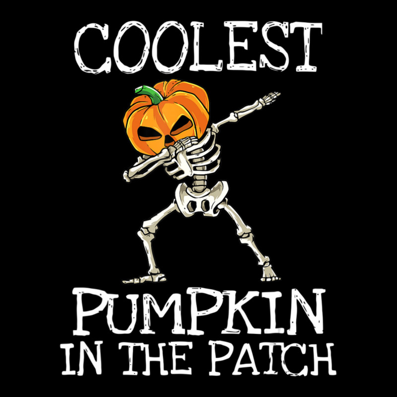 Hot Trend Kids Coolest Pumpkin In The Patch Halloween Dabbing Skeleton Baby Tee | Artistshot