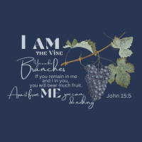 John 155 I Am The Vine Men Denim Jacket | Artistshot